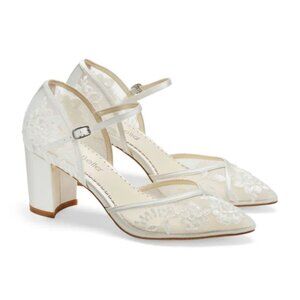 NEW!!! Bella Belle CHELSEA (IVORY) Wedding Bridal Shoes Heels US Size 6.5